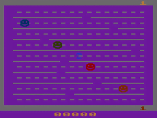 Jawbreaker title screen for Atari 2600